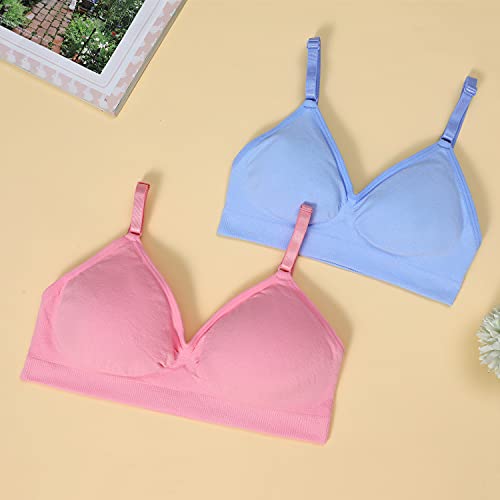 Hivof Girls Comfortable Camisole Bra With Adjustable Thin Straps thumb #5