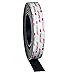 CANOPUS Hook and Loop Reclosable Fastener, SJ3550 250 Black Lock Tape for Hanging Pictures, Signs and Displays, Remotes, Tools, Crafts, 1 in x 6 ft, Made in USA