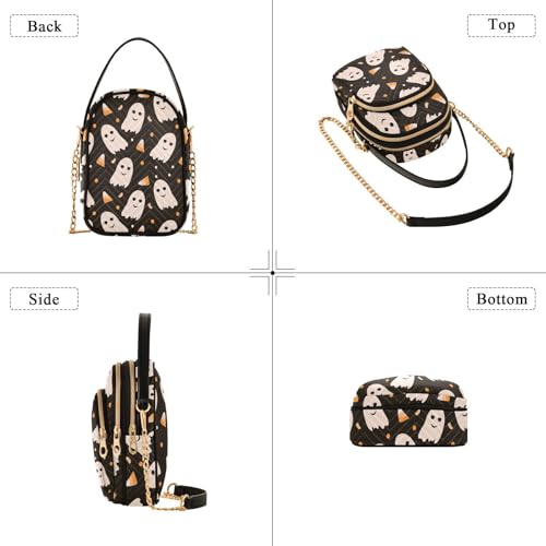 Small Cross body Bags for Women Quilted Crossbody Cell Phone Shoulder Purse Handbags Wallet Detachable Chain Bag4