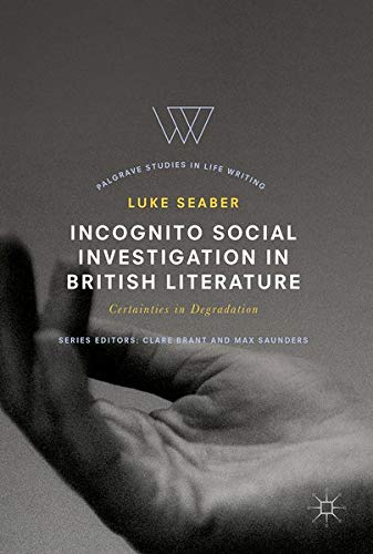 Buy Incognito Social Investigation in British Literature — BookShops.in