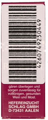 Vina Reinzuchthefe 50L Kaltgärhefe Steinberg Portwein Burgund Bordeaux (Portwein 50L)