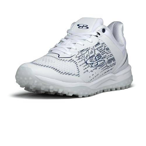 Boombah Viper Pureknit Women's Turf Shoes - White Out - Multiple Color Options - Multiple Sizes