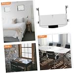 Desk Keyboard Tray Plastic Keyboard Shelf with Convenient Sliding Pull Out Function