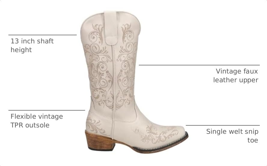 Image of ROPER Ladies Tall Stuff Snip Toe Boots