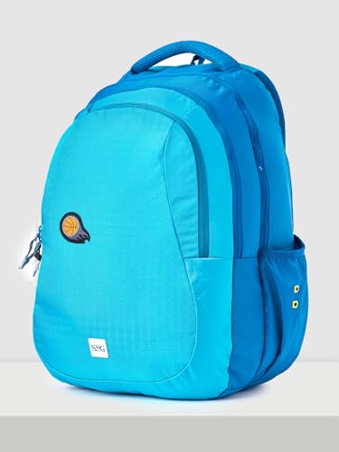 Image of Wiki Stylish Unisex Backpack 5 Durable & Lightweight backpack for Men & Women | Backpack for Office, Gym, Travel (46.5 Litre, Blue)