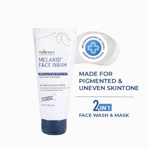 Image of YUDERMA Melarid Triple Action Face Wash & Mask, 100 Gm