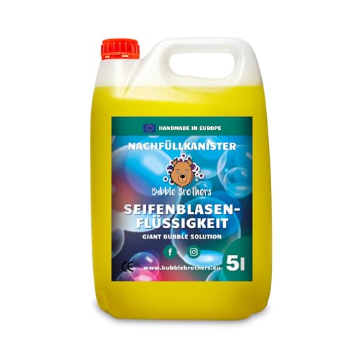 Bubble Brothers Seifenblasenflüssigkeit 5 Liter