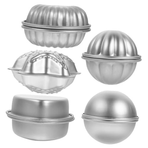 DECHOUS 10stücke Kreative Design Kuchen Schokolade Formen Handgemachte Seife Aluminium Legierung Formen Für Diy Bastelprojekte Praktisch Und Langlebig Für Dauerhaften Gebrauch