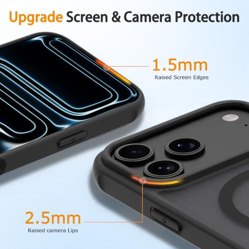 PinLiSheng Magnetic for iPhone 17 Pro Max/18 Pro Max Case Black - image 6