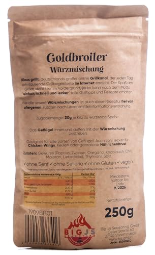 Foto von Klaus Grillt - Goldbroiler 250 g Standbeutel