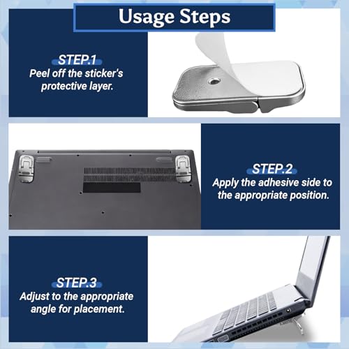 Base plegable pequeña para teclado con 3 ángulos ajustables 4 unidades miniatura 6