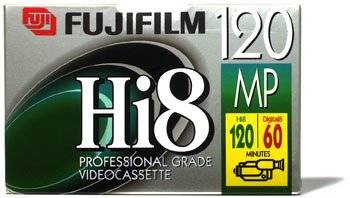 Read About Fuji Hi-8mm P6-HMP-120 Metal Particle Tape (3 Pack)