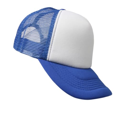 Image of TZ Promise Men Women Foam Trucker Hat Mesh Cap Solid Colors Lightweight with Adjustable Snapback Collection