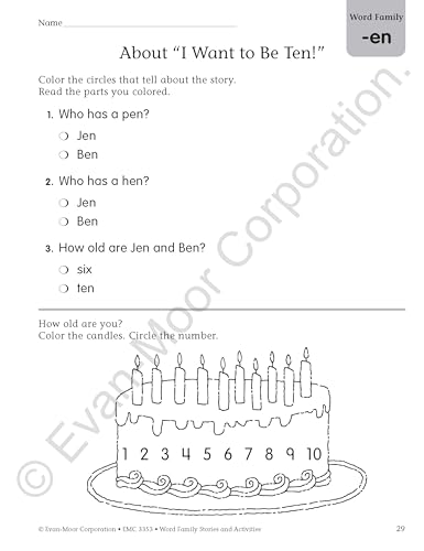 Word Family Stories & Activities, Level A - Image 5