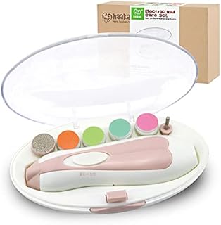 haakaa Baby Nail Trimmer - Safe Electric Baby Nail Clippers | Whisper Quiet