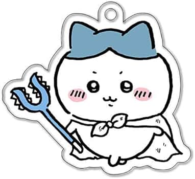 Amazon.co.jp: ちいかわ アクリルキーホルダー4 [3.ハチワレ