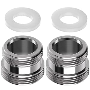 Yvyan DJ044 Wasserhahn Adapter M22 auf M24 2 Stück