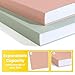 SUNEE File Folders, 30 Pack Manilla Folders 8.5 x 11, Colored File Folders Home Office School Supplies for Documents Files Paper,6 Pastel Colors