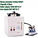 TsoLay 1600W Industrial Steam Ironing Station with Pressure Gauge, 4L Boiler, 900W Iron Head, Professional Commercial Electric Steam Iron, Adjustable Temperature for Clothing Stores, Laundries