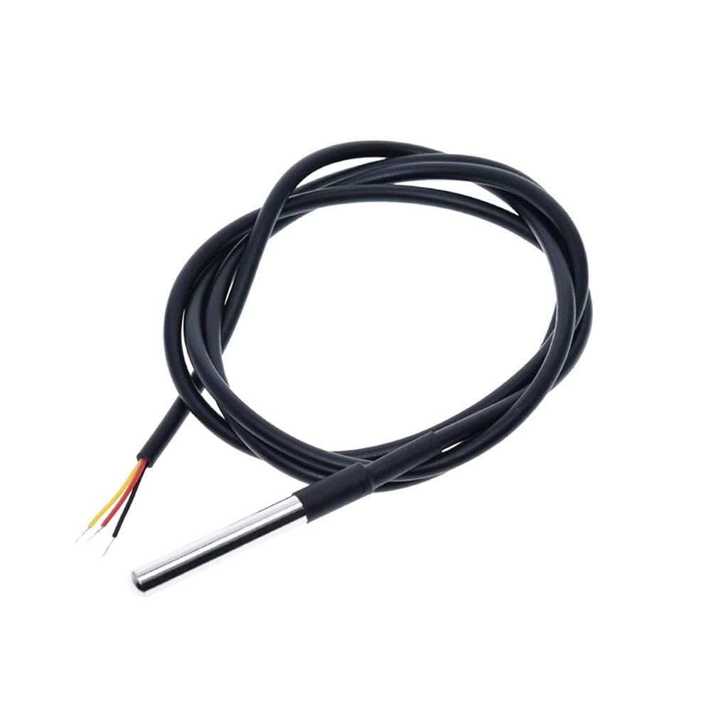 YUNIQUE GREEN-CLEAN-POWER - Sonde de température numérique étanche DS18B20 | Différentes longueurs | Compatible avec Arduino, Raspberry Pi | Haute précision, utilisation extérieure (câble de 5 Metres)