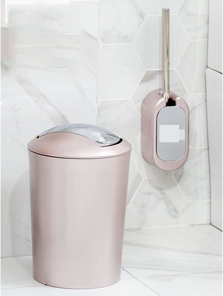 Escobilla de Baño Cepillo De Baño De Pared Y Soporte Baño De Baño Cepillo De Inodoro Cepillo De Acero Inoxidable Manija De Plástico De Plástico De Plástico Escobillas WC (Blue : Bronze)