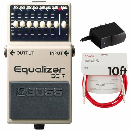 BOSS/GE-7 Equalizer CRCU[ A_v^[PSA-100S2+P[u(Fiesta Red/3m) wZbg