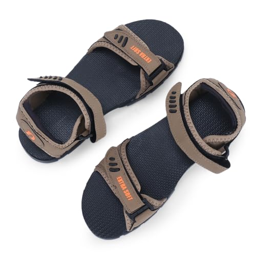 Image of DOCTOR EXTRA SOFT Men's Classic Athletic & Outdoor Casual Sandals /Floaters With Adjustable Cushion Strap For Adult|Comfortable & Lightweight|Stylish & Anti-Skid|Everyday Use For Gents & Boys D-301