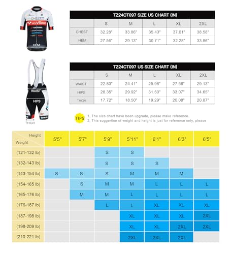 Santic Conjunto de camisa de ciclismo masculino TNN Intercontinental Pro Team Edition Conjunto de ro