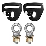 DING.PAI 2PCS Quick Release Mount for 2 Inch Harness 4 Point and 5 Point, Quick Release Hardware Kit for Car Truck Jeep SUV Off-Road