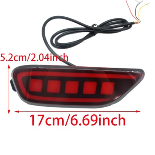 Luces traseras de coche LED para evitar golpes traseros en parachoques 3