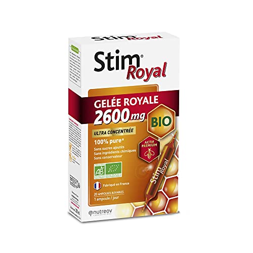 Nutreov Stim Royal Jalea Real 2600 mg Bio 20 ampollas