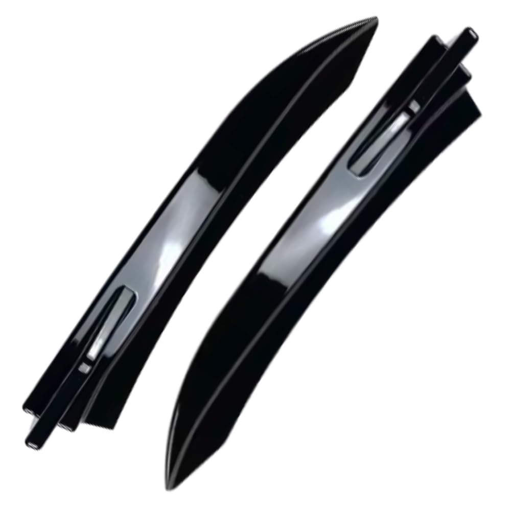 Dyfuzor tylnego zderzaka samochodowego, osłona bocznego zderzaka, osłona zderzaka, kompatybilny z BMW F30 serii 3 M Pack M Sport, czarny błyszczący