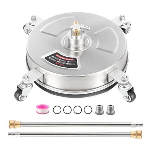 Powerful 16.5" Pressure Washer Surface Cleaner