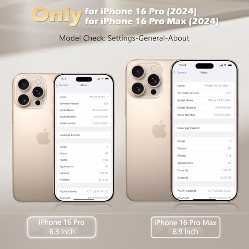 Image of imluckies for 16 Pro - 16 Pro Max Camera Lens Protector, AR+AF Tempered Glass, 9H Ultra-Tough Metal Individual Lens Cover, HD Clear Camera Accessories - Glitter Gold