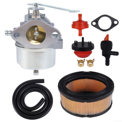Carburateur Tecumseh HM100 en métal argenté haute précision