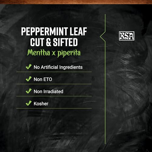 Frontier Co-Op Bulk Cut & Sifted Peppermint Leaf (Mentha Piperita) for Tea, (16oz / 1lb.) | Sustainably Sourced