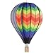 Premier Kites 26 in. Hot Air Balloon - Double Rainbow Chevron