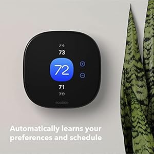 Ecobee smart thermostat enhanced programmable wifi thermostat works with siri alexa google assistant energy star certified smart home  urban country home decor