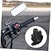 GLEAVI 2pcs Motorcycle Mirror Mounts Bracket for Motorbike Easy Installation for Wide Compatibility Electric Cars and Enhanced Visual Perspective