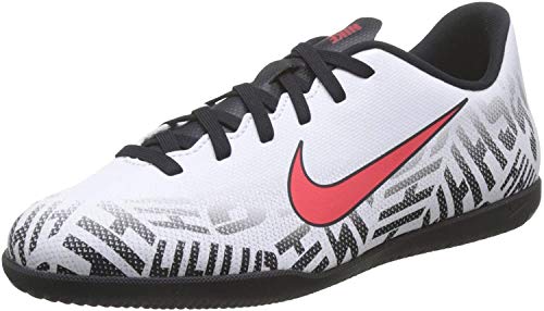 Nike Vapor 12 Club Gs Nic, Zapatillas de Fútbol Unisex Niños, Blanco (White/Challenge Red/Black 170), 37 EU