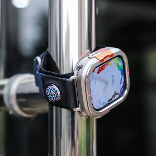 Coque métal Apple Watch Ultra 2 49mm antichoc EZZON