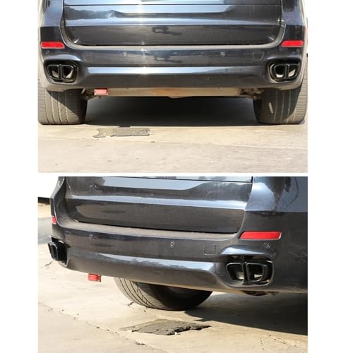 Cache-pot d'échappement BMW X5 F15 pour masquer les sorties usées