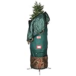 [Upright Tree Storage Bag] - 9 Foot Christmas Tree Storage Bag | Hold Your Artificial Trees up to 9 Feet Tall - Keep Your Fake Tree Assembled | Hides Under Tree Skirt (9' - Large/Bag Only)
