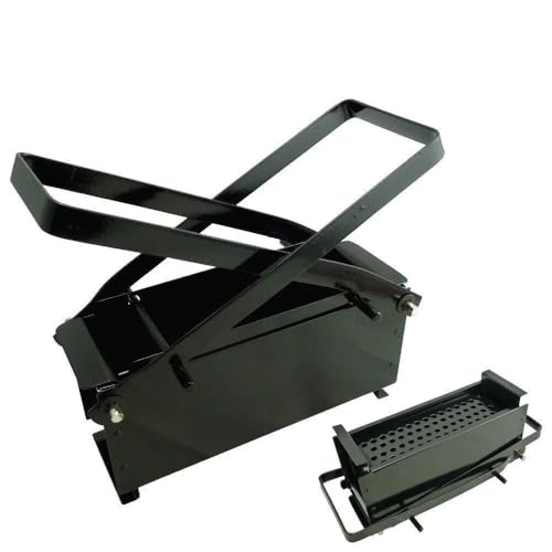 Log Briquette Maker Eco Friendly Paper Brick Fire Block Recycling Press Black