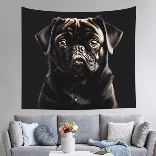 EdWal Tapiz grande con estampado de perro