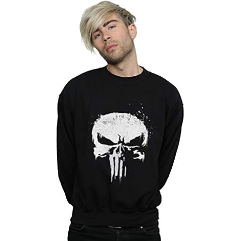 Marvel The Punisher Skull Logo Sweatshirt Cover