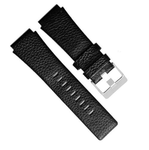 Bracelet montre cuir italien 33mm style urbain chic pour série BR01 BR03