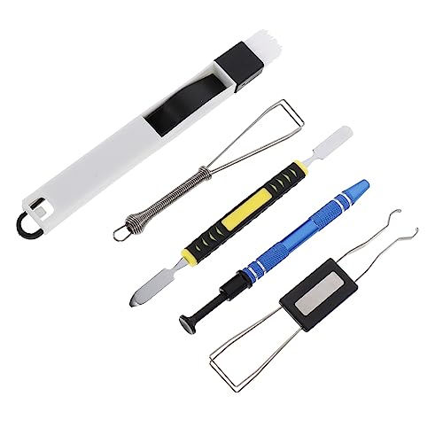 DIYEAH 1 Set Mechanical Keyboard Keycap Puller Includes Keycap Cleaning Brush Chip Picker Professional Tool and Cleaning
