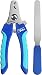 CleanHouse Pets Dog and Cat Nail Clippers, with Pet Safety Guard & Lock | Stainless Steel, Very Easy to Use - Best Cat and Dog Nail Trimmers and Pet Clippers for All Animals (Small)