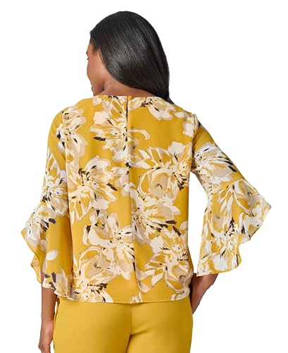 Kasper Girls' Ruffle Sleeve Blouse3